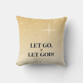 Let Go Let God Inspirational クッション (正面)