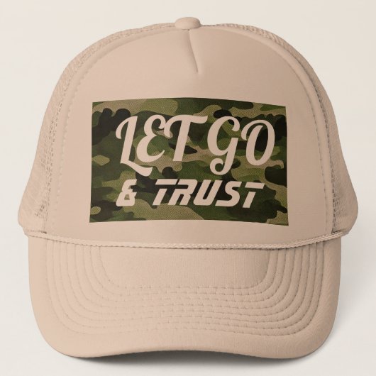Let Go & Trust Hat キャップ (正面)