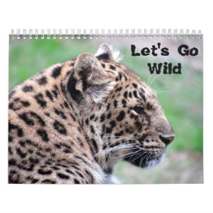 Let Go Wild II - Wild Animal Calendar Edition 2 カレンダー