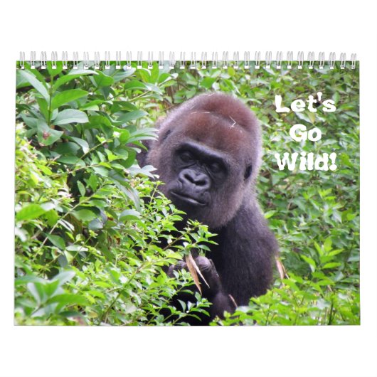 Let Go Wild - Wild Animal Calendar (Edition 1)(野生動 カレンダー (カバー)
