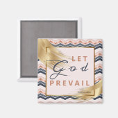 Let God Prevail, Russell M Nelson Conference Quote マグネット (正面/裏面)
