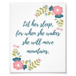 Let Her Sleep 8x10写真 フォトプリント