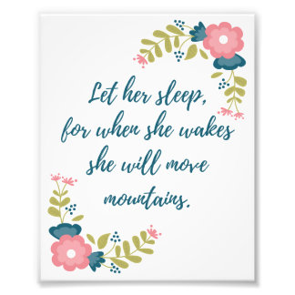 Let Her Sleep 8x10写真 フォトプリント