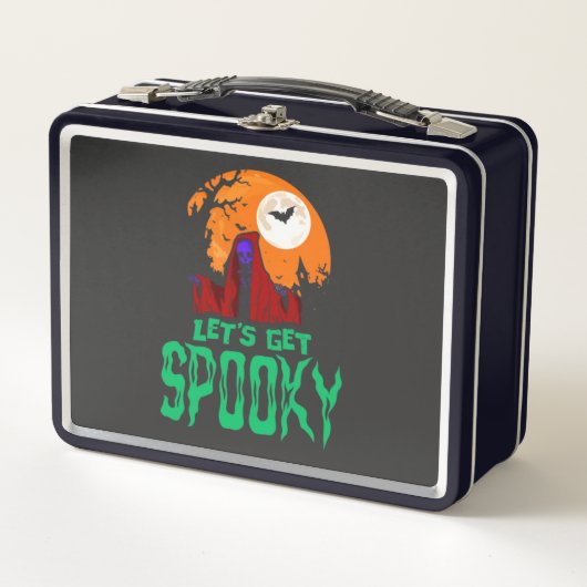 let is get spooky メタルランチボックス (正面)