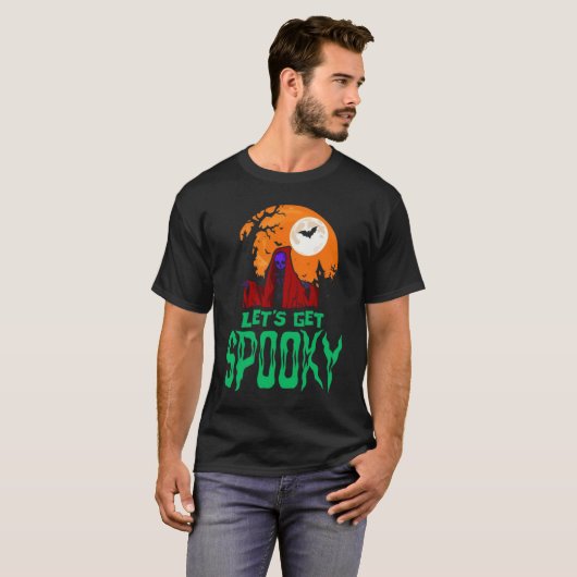 let is get spooky tシャツ (正面フル)