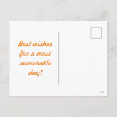 Let It秋はがき（ブラウン&オレンジ） シーズンポストカード (裏面)