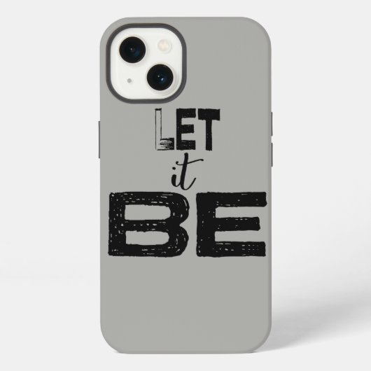 Let It Be 引用文 Case-Mate iPhoneケース iPhone 13ケース (裏面)