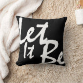 Let It Be -装飾用クッション クッション (ブランケット)