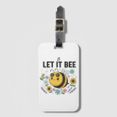 Let It Bee Women’s luggage bag ラゲッジタグ (正面縦)