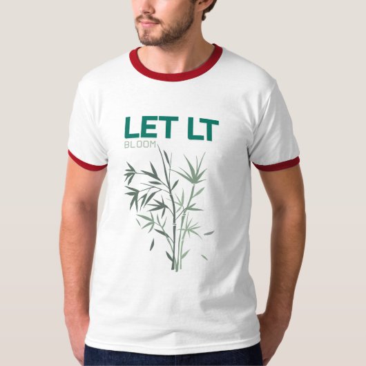 Let It Bloom Nature Plant T-Shirt Tシャツ (正面)