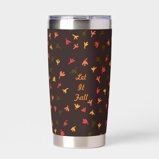 Let It Fall Thermal Tumbler 保温保冷タンブラー (正面)