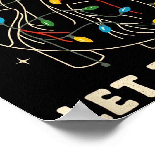 Let It Flow Funny Anatomical Heart Christmas, Medi ポスター (角)