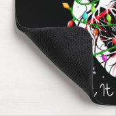 Let It Flowing Xmas Anatomy Santa Heart Part Cardi マウスパッド (コーナー)