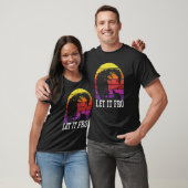 Let It Fro Afrocentric Black Pride Afro Hair 1 Tシャツ (ユニセックス)