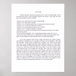 Let It Go ポスター