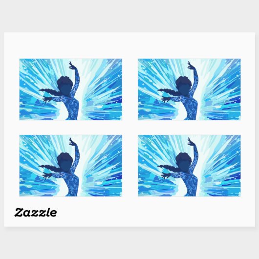 Let It Go 長方形シール (シート)