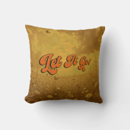 "let It Go" Emotional Support クッション