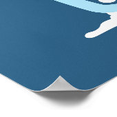 Let It Snow雪だるまポスター ポスター (角)