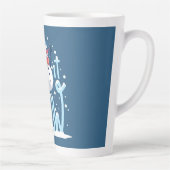 Let it Snow雪だるま カフェラテマグ (右)