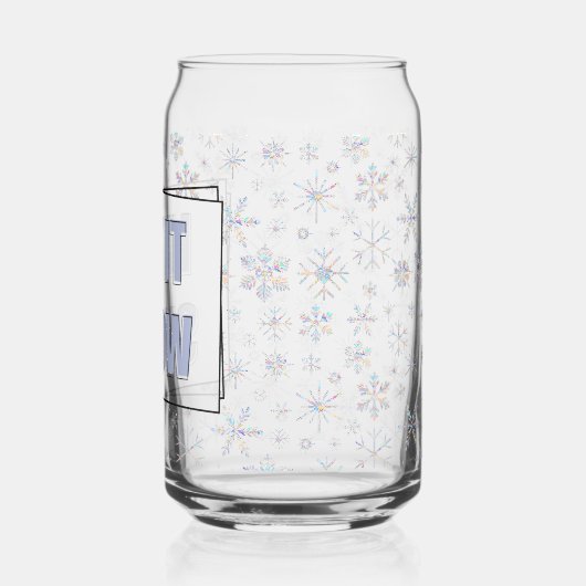 Let It Snow ガラス缶 (裏面)