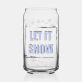 Let It Snow ガラス缶 (左)