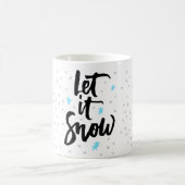 Let It Snow コーヒーマグカップ (中央)