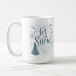 Let it snow  コーヒーマグカップ