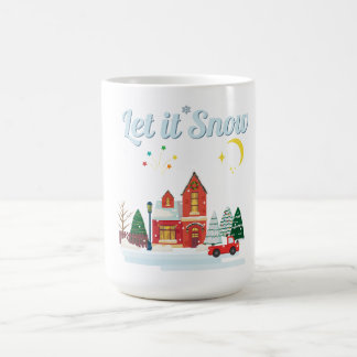 Let It Snow コーヒーマグカップ