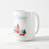 Let It Snow コーヒーマグカップ (正面右)