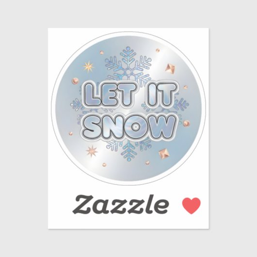 Let It Snow シール (シート)