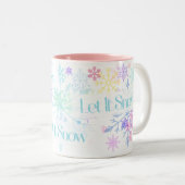 Let It Snow! ツートーンマグカップ (正面右)