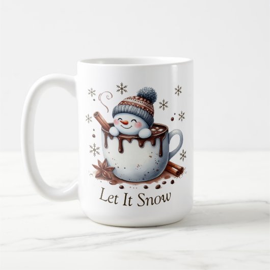 Let It Snow マグカップ (左)