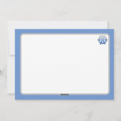 Let It Snow! 3 フォト クリスマス カード (裏面)