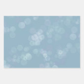 Let it Snow Blue  ラッピングペーパーシート (正面3)