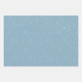 Let it Snow Blue  ラッピングペーパーシート (正面2)