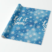 Let It Snow, Christmas, Author Natasha Us   ラッピングペーパー (アンロールド)