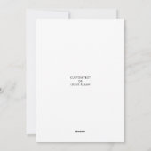 Let It Snow Cozy Couple Holiday Card シーズンカード (裏面)