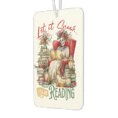 Let It Snow I'll Be Reading  カーエアーフレッシュナー (左)