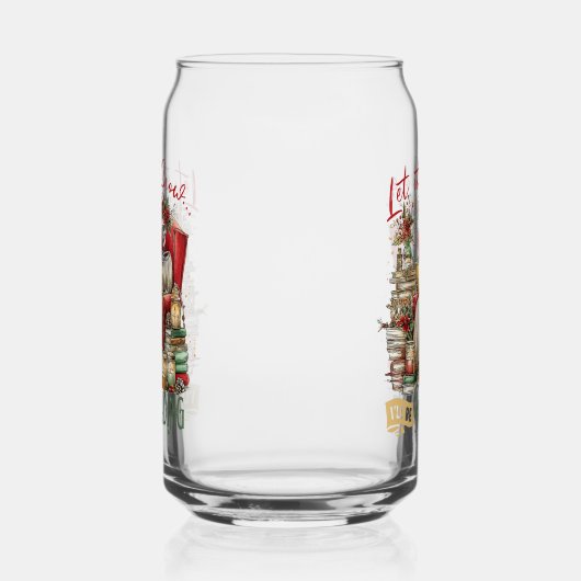 Let It Snow I'll Be Reading  ガラス缶 (左)