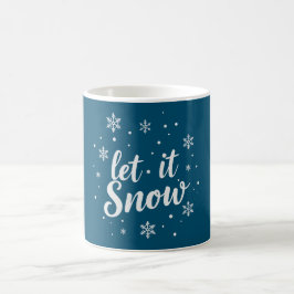 Let it snow, let it glow! コーヒーマグカップ