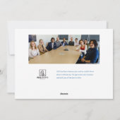 Let It Snow Mountain'絵画s Company Holiday Card シーズンカード (裏面)