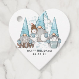 Let it Snow Nordic格言 フェイバータグ