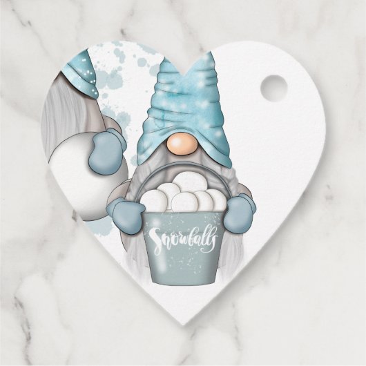 Let it Snow Nordic格言 フェイバータグ (裏面)