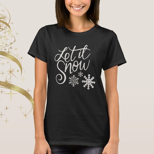 Let it Snow Tシャツ