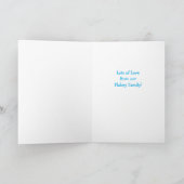 Let It Snowberries – Whimsical Winter Card カード (内部)