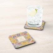 Let Joy Bloom Coaster Set – Editable Text コースター (右側)