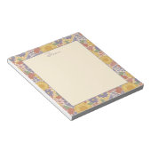 Let Joy Bloom –Floral Notepad with Joyful Message  ノートパッド (アングル)