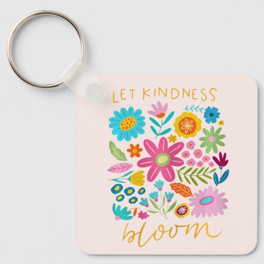 Let Kindness Bloom. Keychain キーホルダー (正面)