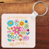 Let Kindness Bloom. Keychain キーホルダー (裏面)