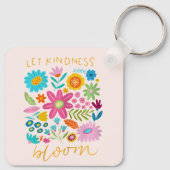 Let Kindness Bloom. Keychain キーホルダー (裏面)